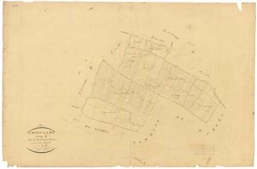 Saulon-la-Rue - Section B2 - 3 P PLAN 586/6