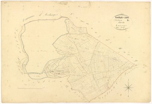 Saulx-le-Duc - Section B1 - 3 P PLAN 587/4