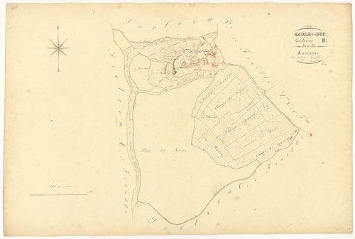 Saulx-le-Duc - Section B2 - 3 P PLAN 587/5