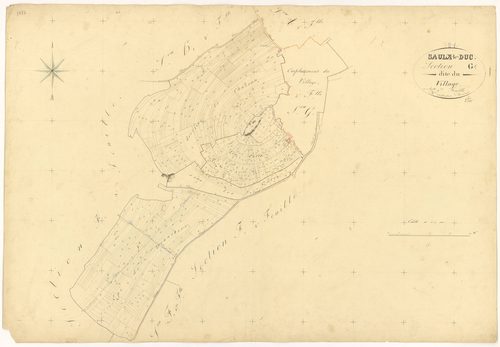 Saulx-le-Duc - Section G1 - 3 P PLAN 587/14