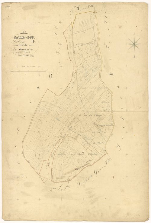 Saulx-le-Duc - Section H2 - 3 P PLAN 587/17