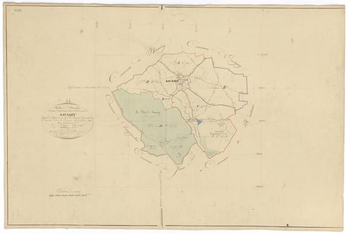 Saussey - Tableau d'assemblage - 3 P PLAN 588/1