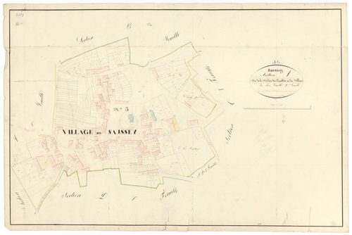 Saussey - Section A2 - 3 P PLAN 588/4