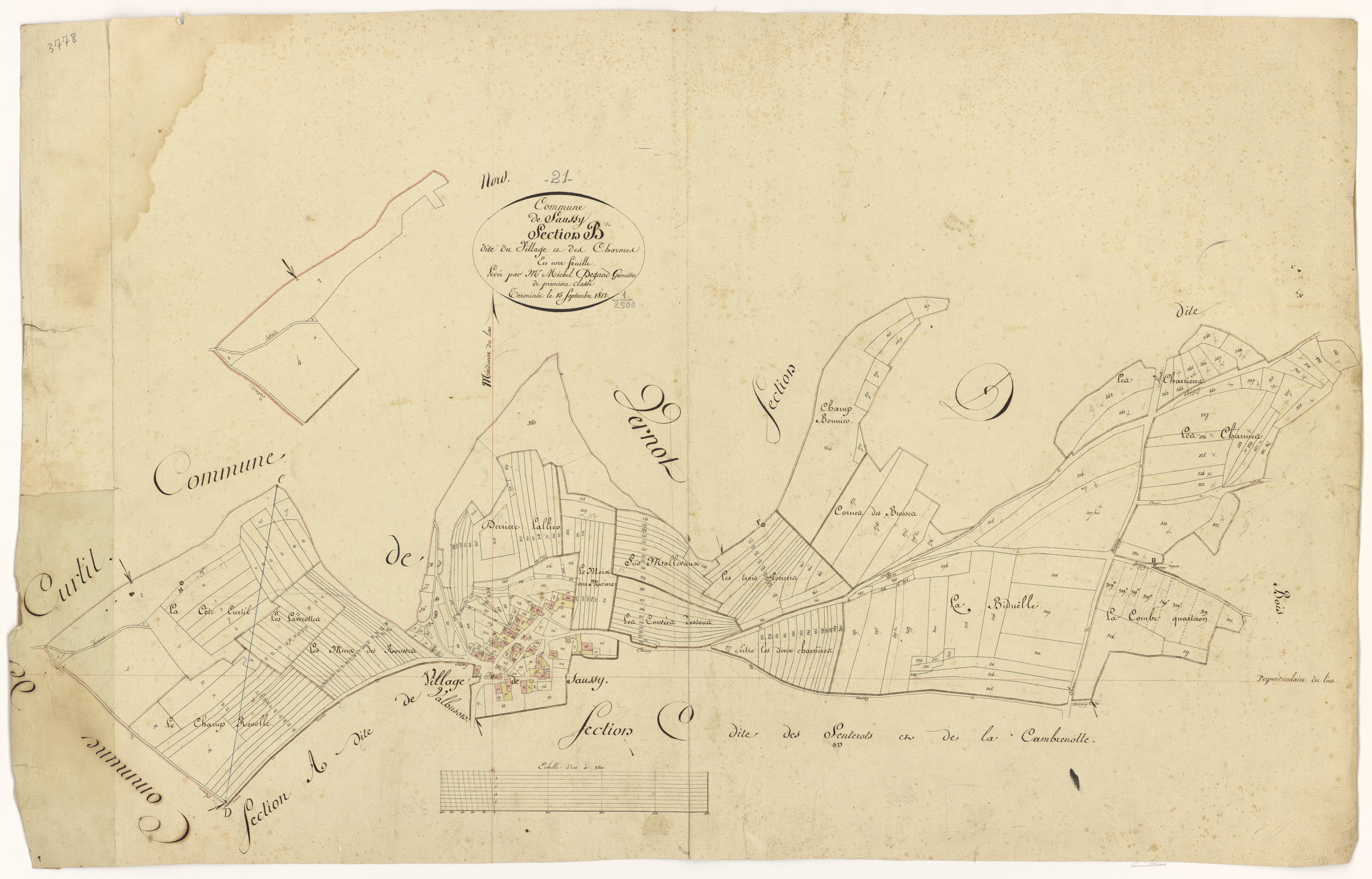 Saussy - Section B - 3 P PLAN 589/3