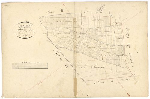Savigny-lès-Beaune - Section A - 3 P PLAN 591/2