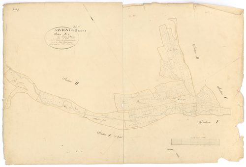 Savigny-lès-Beaune - Section E1 - 3 P PLAN 591/11