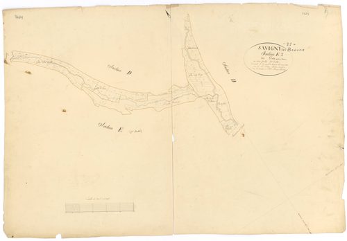Savigny-lès-Beaune - Section E2 - 3 P PLAN 591/12