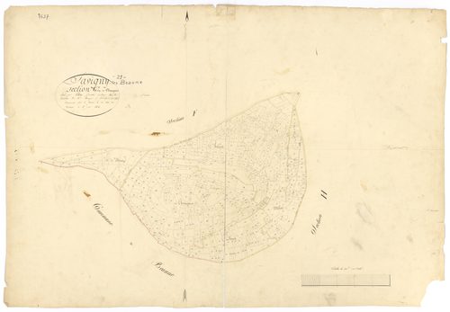 Savigny-lès-Beaune - Section G - 3 P PLAN 591/15