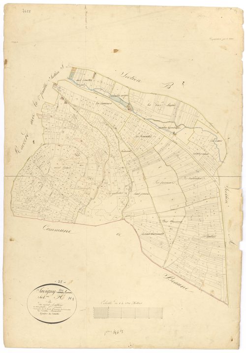 Savigny-lès-Beaune - Section H1 - 3 P PLAN 591/16