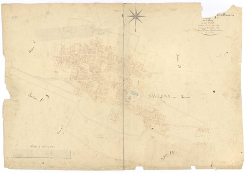 Savigny-lès-Beaune - Section J - 3 P PLAN 591/18