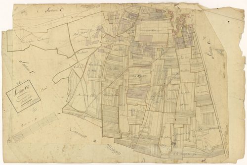 Savigny-le-Sec - Section D - 3 P PLAN 590/6