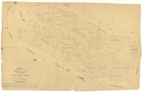 Savigny-sous-Mâlain - Section D2 - 3 P PLAN 592/6