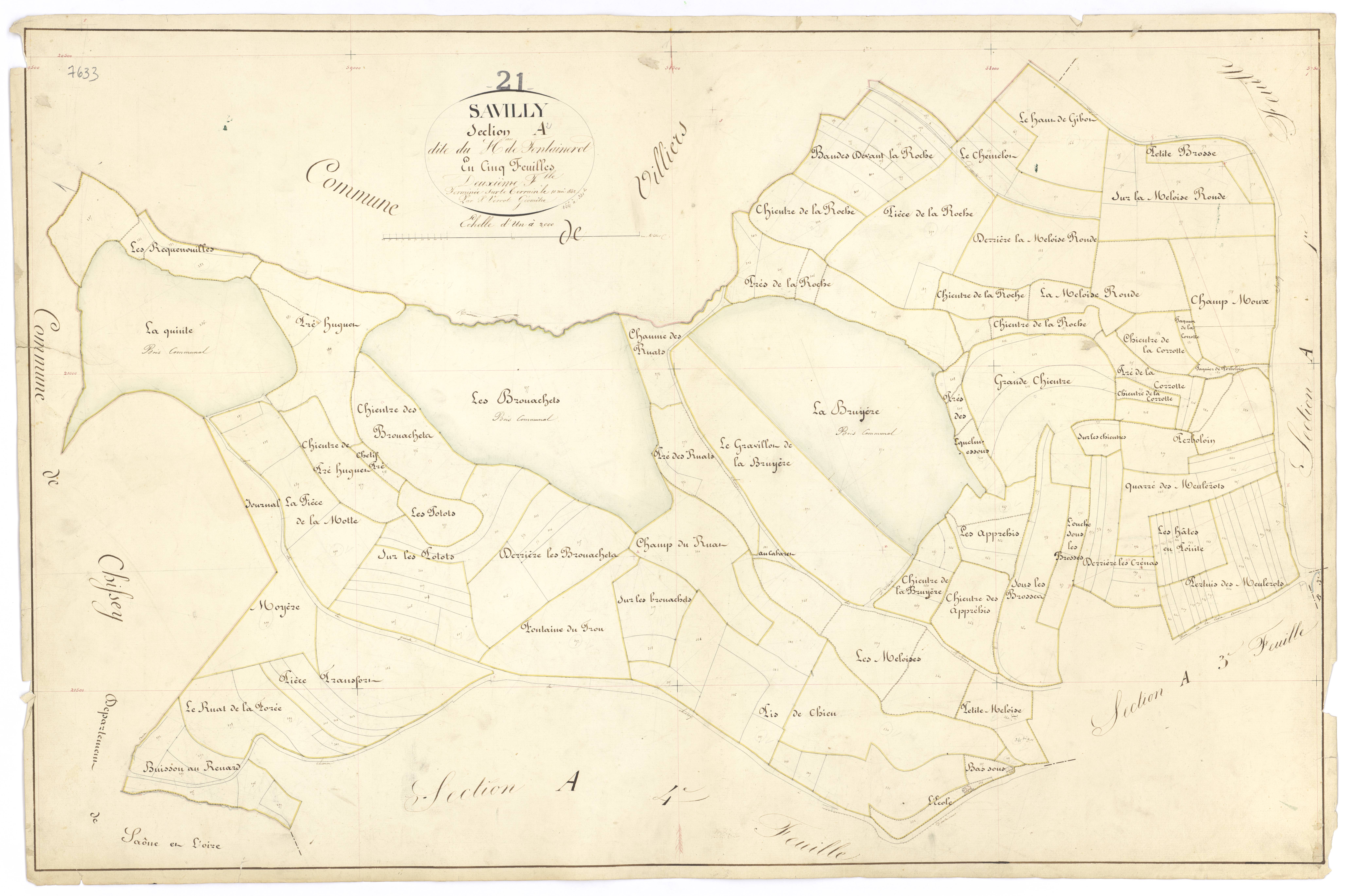 Savilly - Section A2 - 3 P PLAN 593/3