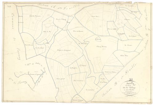 Savilly - Section B2 - 3 P PLAN 593/8