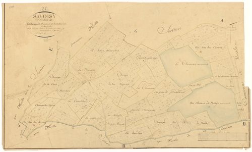 Savoisy - Section A2 - 3 P PLAN 594/3