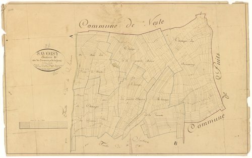 Savoisy - Section B1 - 3 P PLAN 594/4