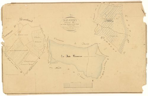 Savoisy - Section E1 - 3 P PLAN 594/9