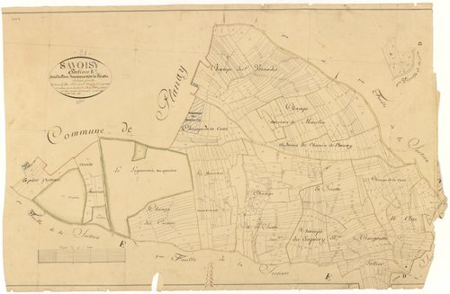 Savoisy - Section E3 - 3 P PLAN 594/11