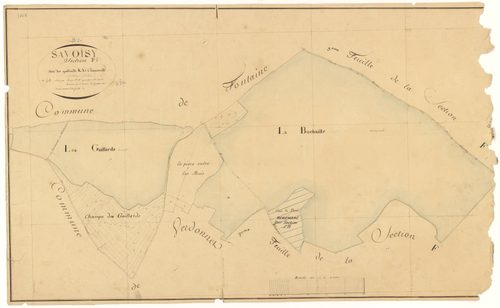 Savoisy - Section F1 - 3 P PLAN 594/12