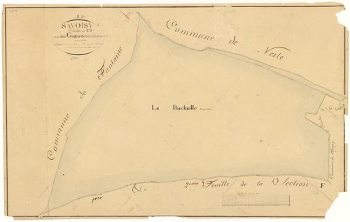 Savoisy - Section F3 - 3 P PLAN 594/14