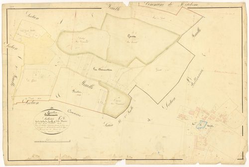 Savolles - Sections A2 et C - 3 P PLAN 595/3