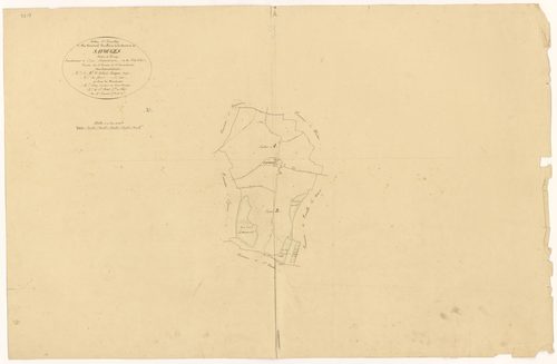 Savouges - Tableau d'assemblage - 3 P PLAN 596/1