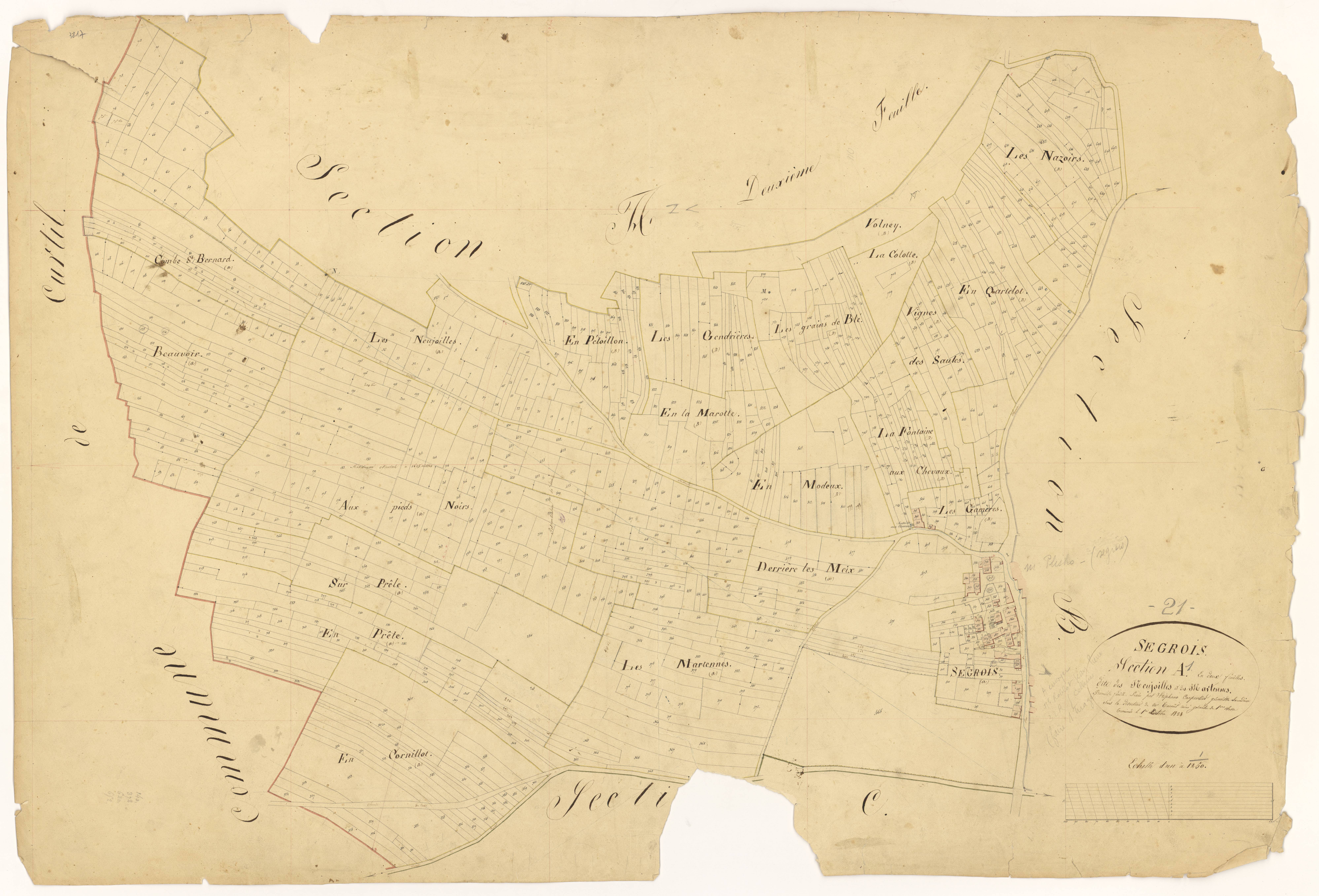 Segrois - Section A1 - 3 P PLAN 597/2