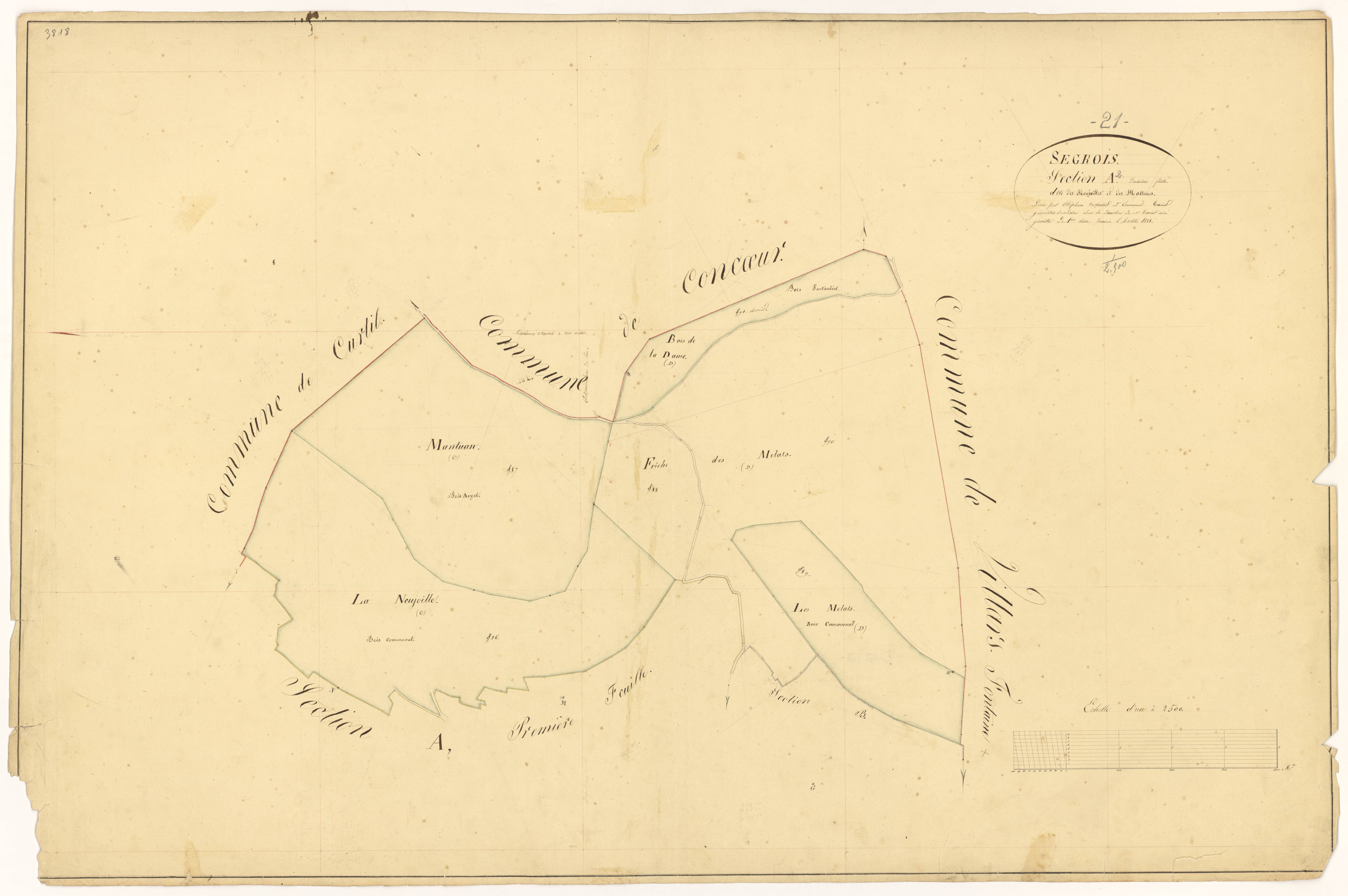Segrois - Section A2 - 3 P PLAN 597/3