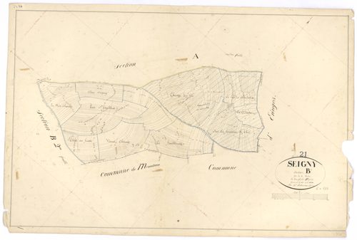 Seigny - Section B1 - 3 P PLAN 598/3