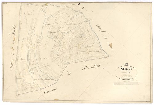 Seigny - Section B2 - 3 P PLAN 598/4
