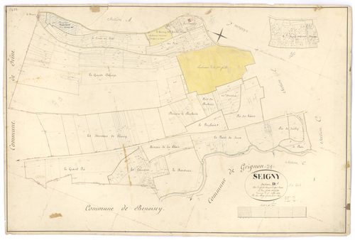 Seigny - Section D1 - 3 P PLAN 598/6