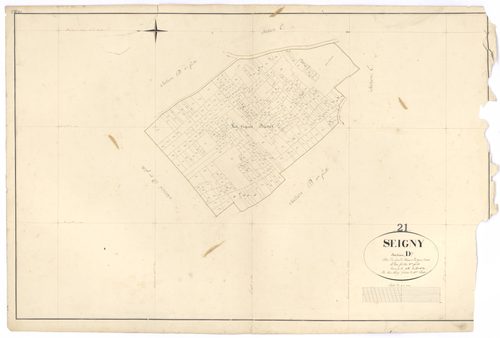 Seigny - Section D2 - 3 P PLAN 598/7