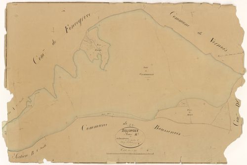 Selongey - Section A1 - 3 P PLAN 599/2