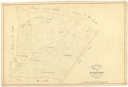 Selongey - Section C4 - 3 P PLAN 599/13