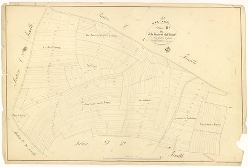 Selongey - Section D4 - 3 P PLAN 599/17