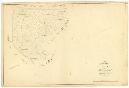 Selongey - Section D5 - 3 P PLAN 599/18