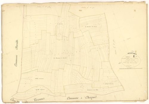 Selongey - Section E4 - 3 P PLAN 599/22