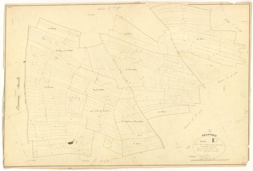Selongey - Section E5 - 3 P PLAN 599/23