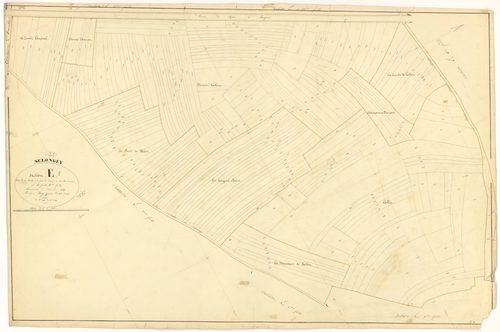Selongey - Section E8 - 3 P PLAN 599/26