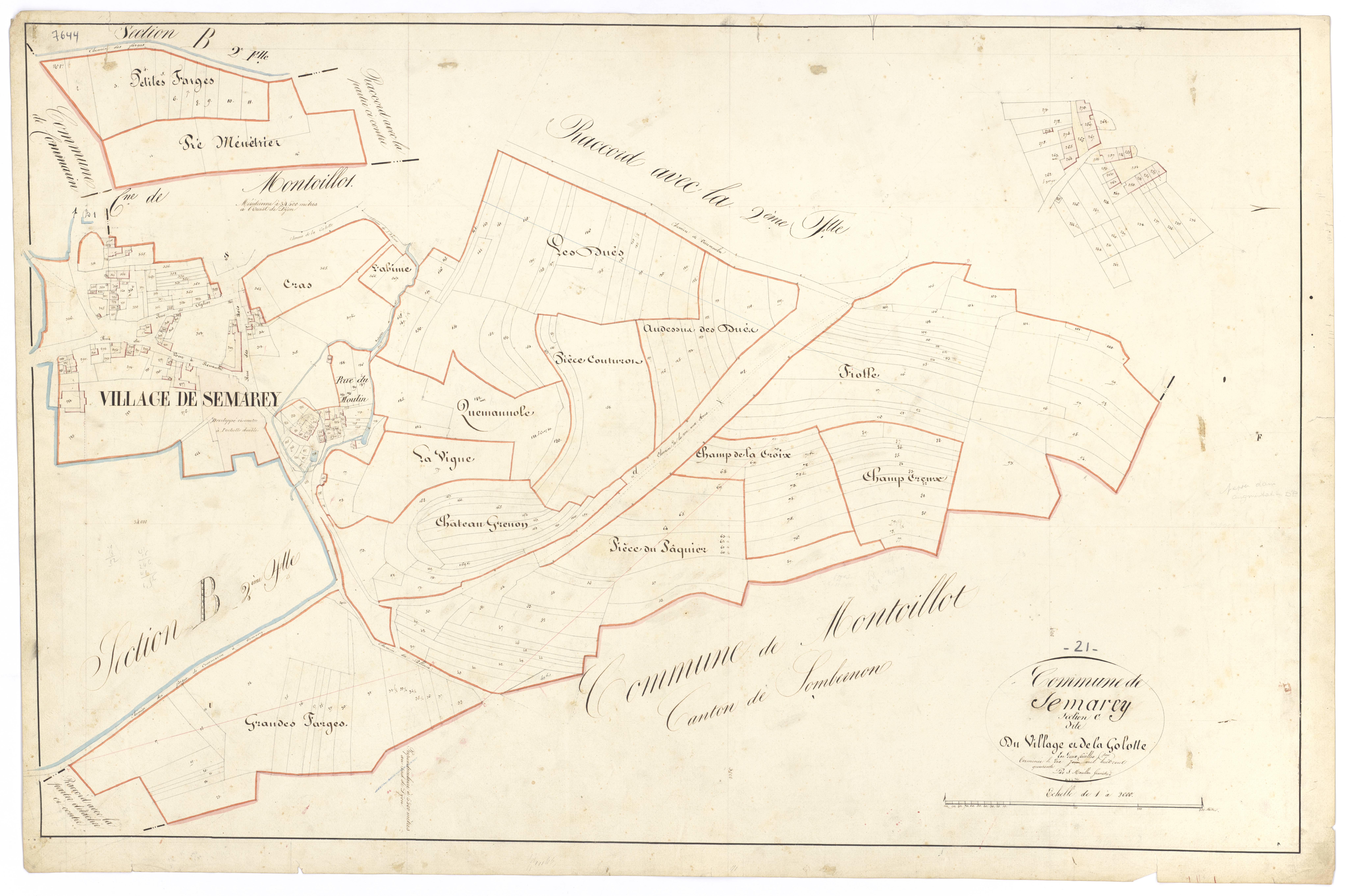 Semarey - Section C1 - 3 P PLAN 600/5