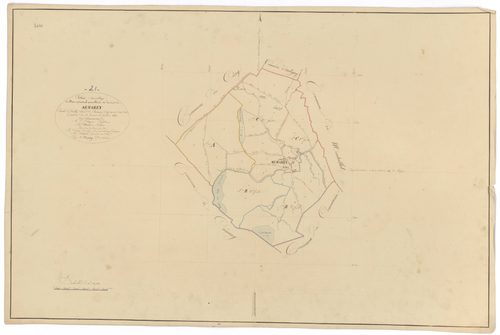 Semarey - Tableau d'assemblage - 3 P PLAN 600/1