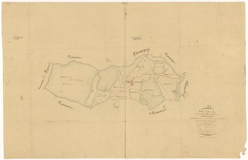 Semezanges - Tableau d'assemblage - 3 P PLAN 601/1