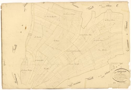 Semezanges - Section A2 - 3 P PLAN 601/3