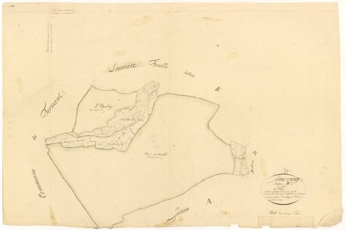 Semezanges - Section B2 - 3 P PLAN 601/5