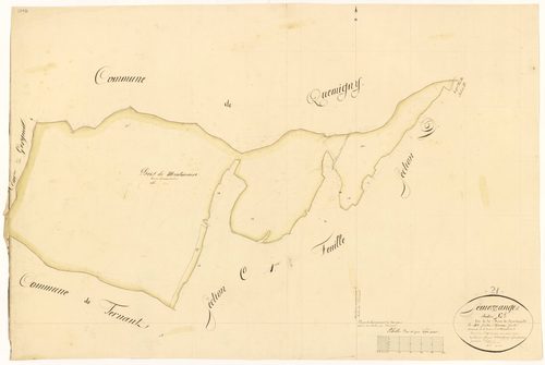 Semezanges - Section C3 - 3 P PLAN 601/8