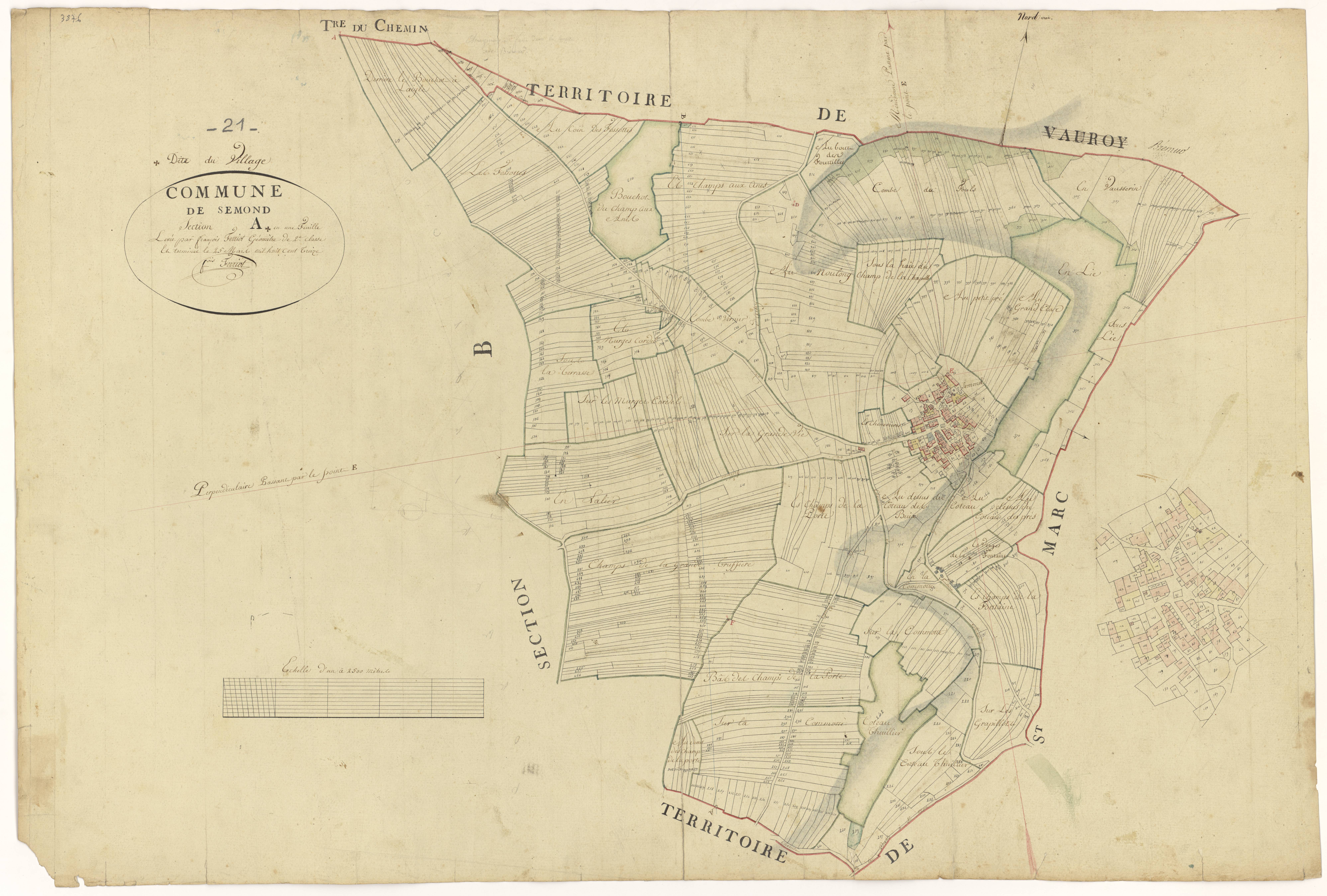 Semond - Section A - 3 P PLAN 602/2