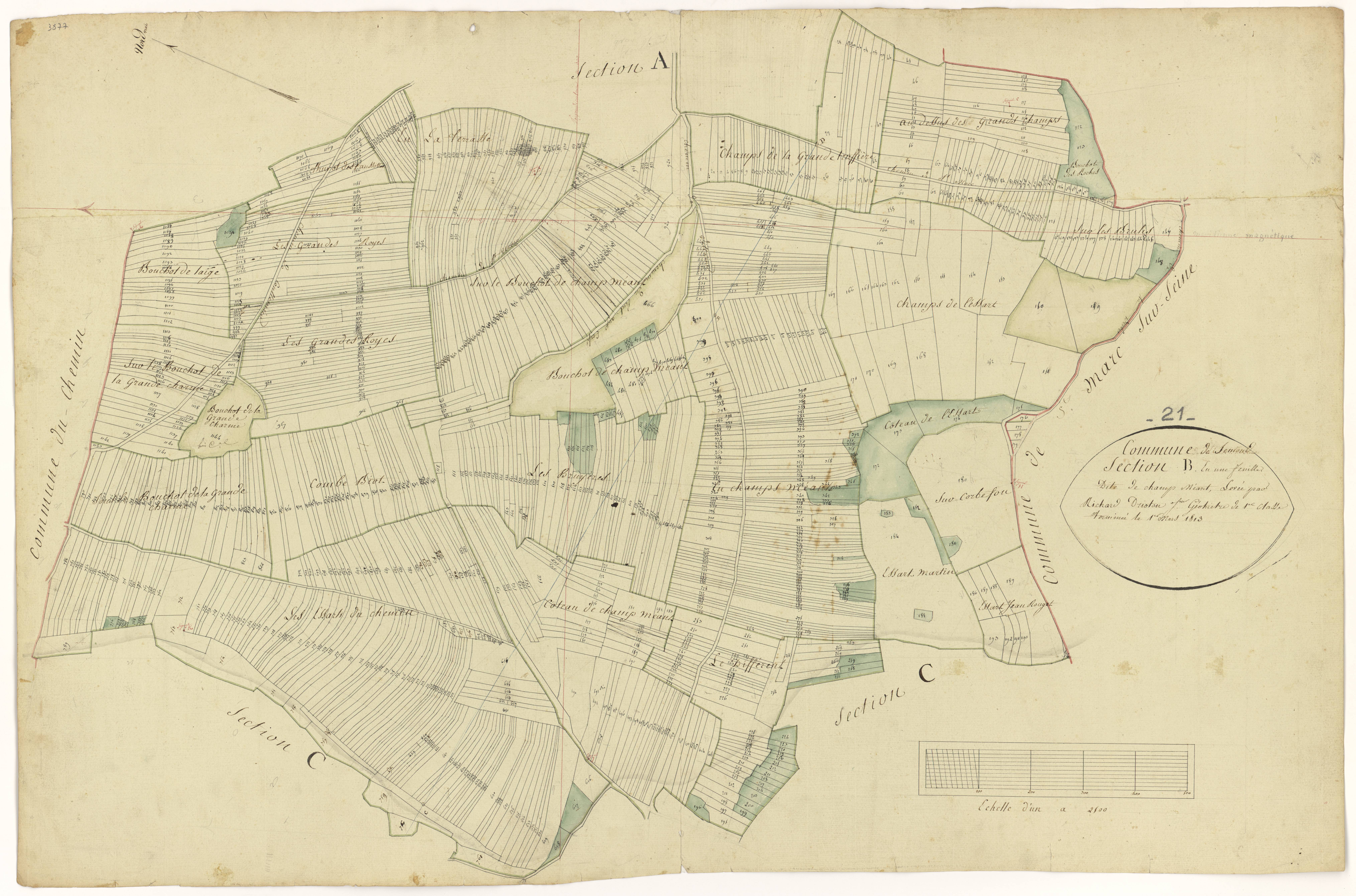 Semond - Section B - 3 P PLAN 602/3