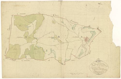 Semond - Tableau d'assemblage - 3 P PLAN 602/1