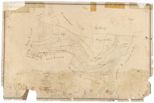 Semur-en-Auxois - Section A1 - 3 P PLAN 603/2