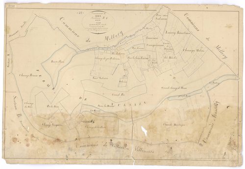 Semur-en-Auxois - Section B1 - 3 P PLAN 603/4
